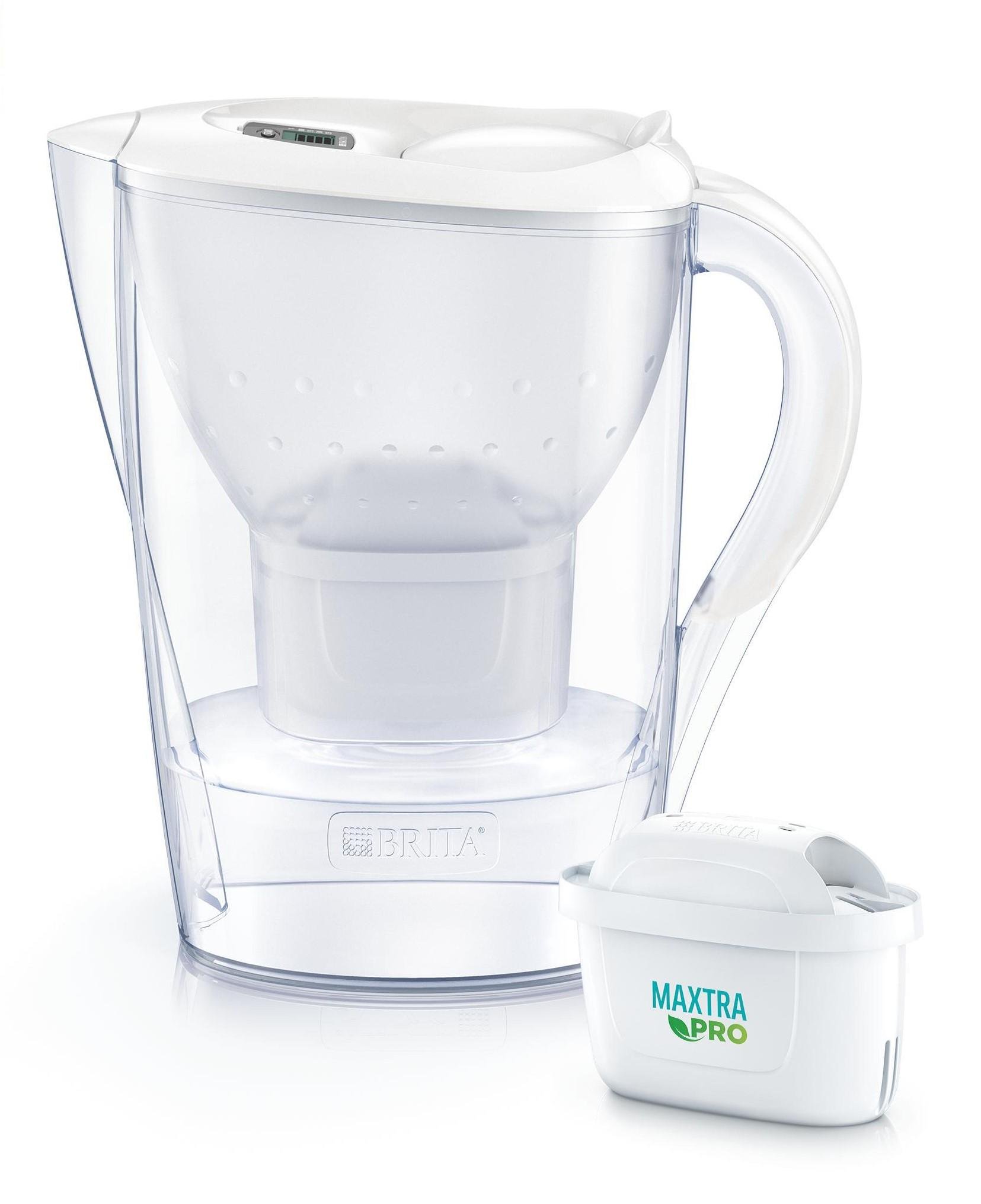 Фильтр для питьевой воды-кувшин BRITA 1052789 Marella Memo MXPro 2,4 л Белый