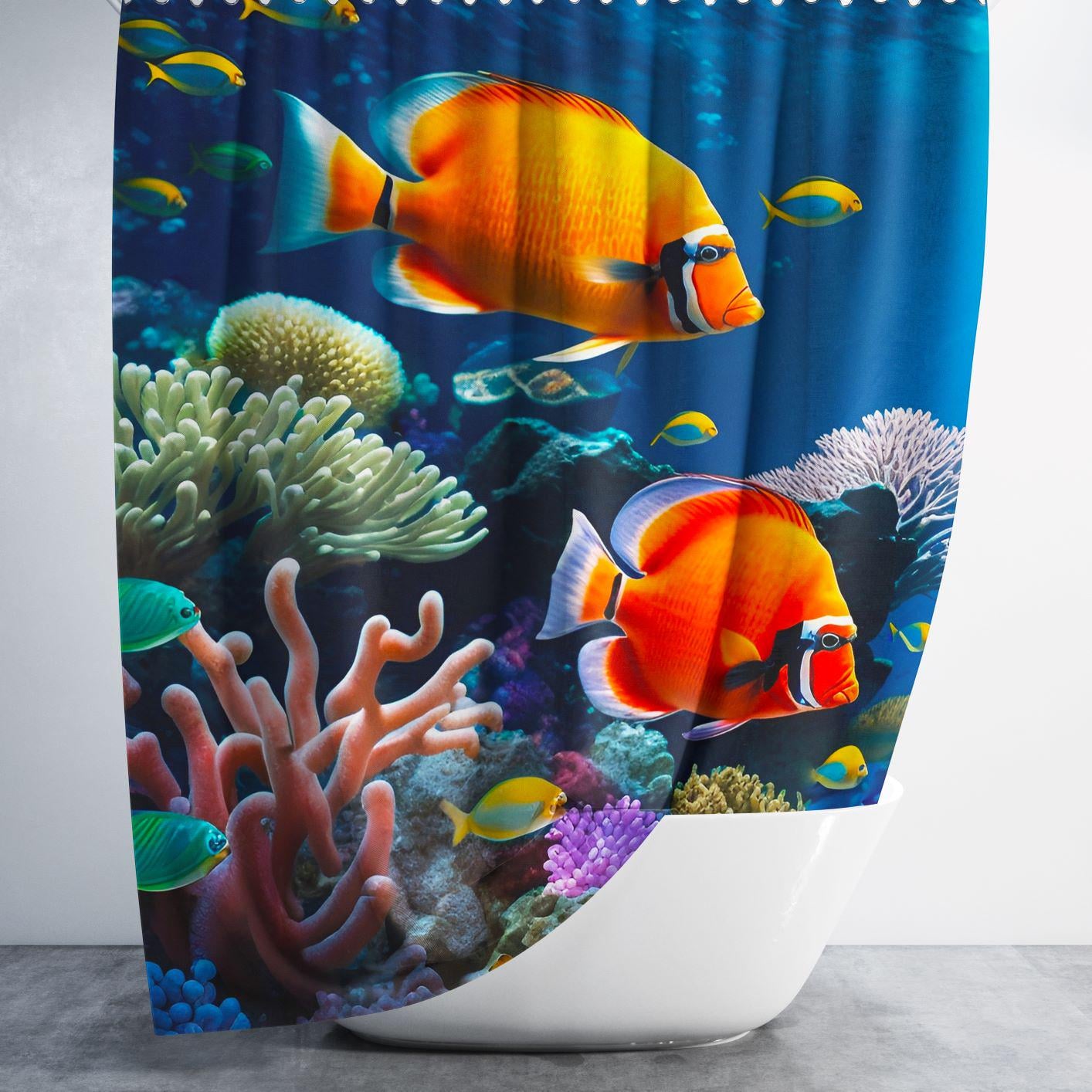 Штора для ванной Tropikhome UnderWater 180x200 см (27307152)