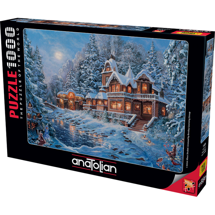 Пазлы Волшебная зима на 1000 деталей