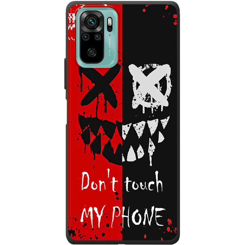Чехол BoxFace Xiaomi Redmi Note 10 Bad Smile Черный силикон (42029-up2468-42362)