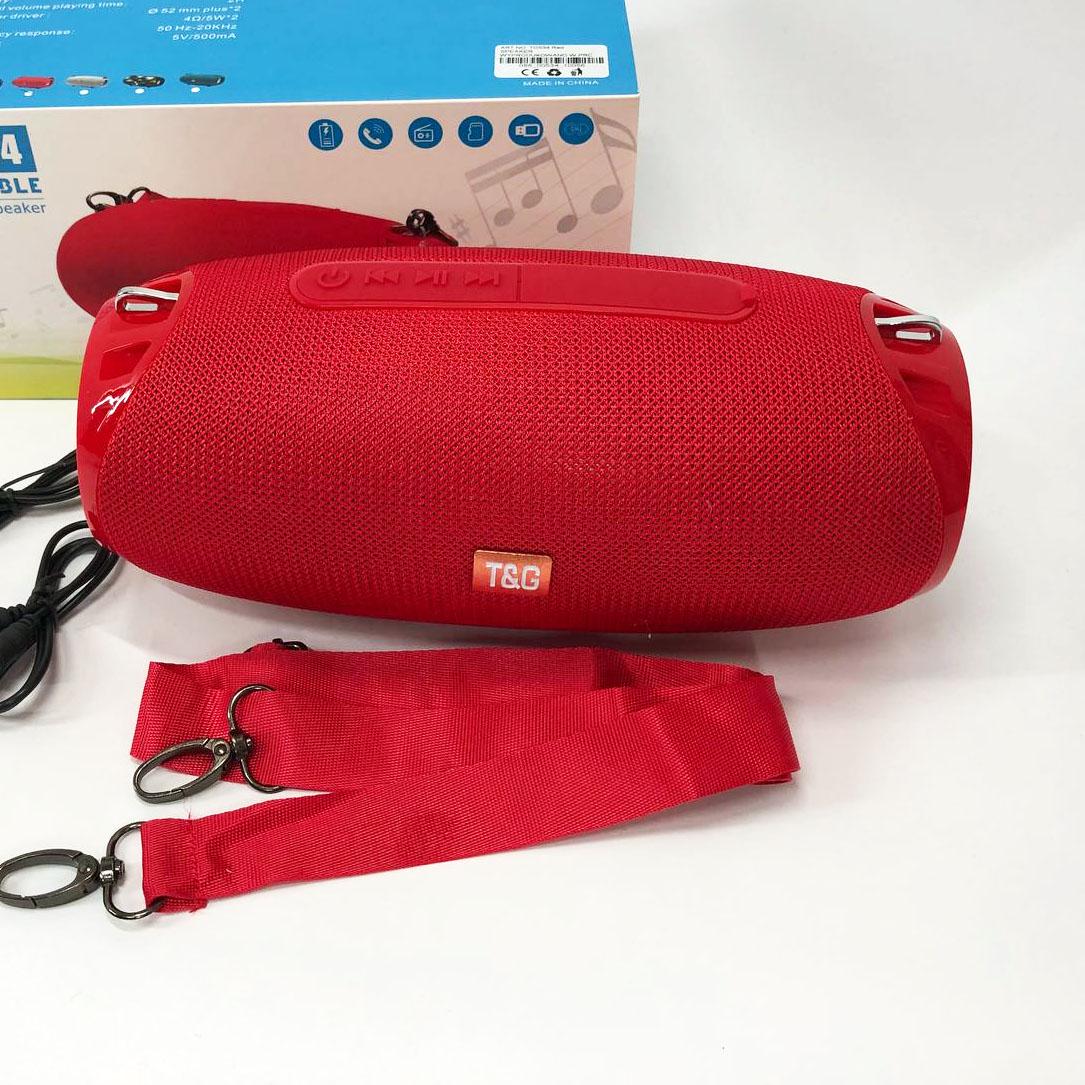 Портативная Bluetooth колонка TG534 SD IPX5 с ремешком Красный - фото 11 Портативная Bluetooth колонка TG534 SD IPX5 с ремешком Красный - фото 11