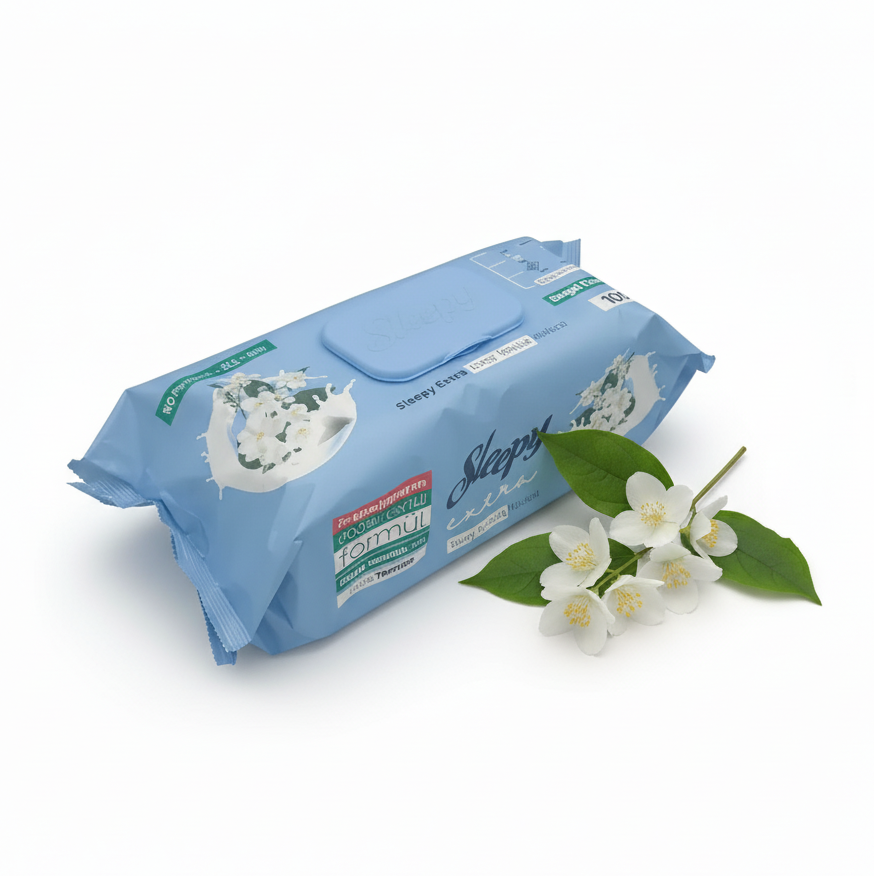 Салфетки влажные для уборки Sleepy Easy Clean Jasmine 100 шт. уп. Салфетки влажные для уборки Sleepy Easy Clean Jasmine 100 шт. уп.