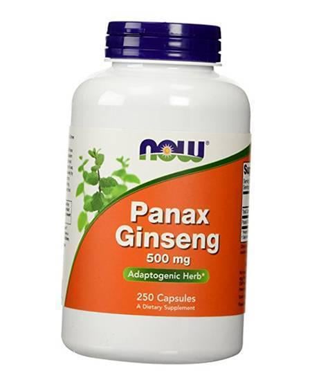 Корень женьшеня Now Foods Panax Ginseng 500 250 капс. (71128109)