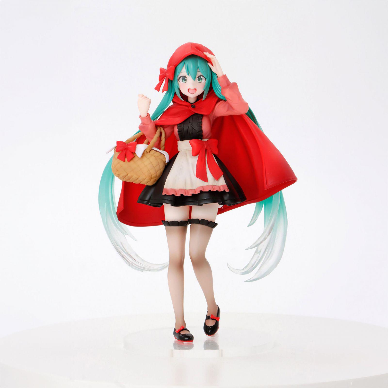 Фигурка аниме Taito Вокалоид Хацуне Мику Hatsune Miku Страна чудес Wonderland Figure Красная Шапочка 18 см (2579478236)