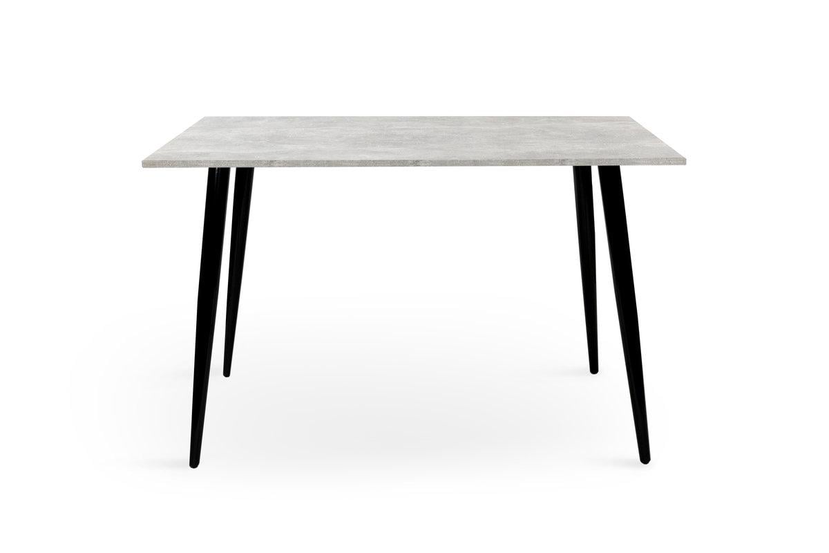 Стол обеденный Мікс Меблі Гейт 1200/800х750 мм 800/1300х650 мм Индастриал/Черные ноги Стол обеденный Мікс Меблі Гейт 1200/800х750 мм 800/1300х650 мм Индастриал/Черные ноги