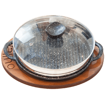 Сковорода-гриль Nalino Padela D 26 см материал чугун Black (719p) Сковорода-гриль Nalino Padela D 26 см материал чугун Black (719p)