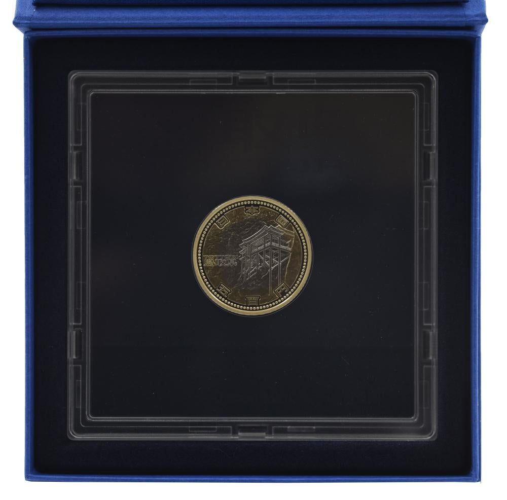 Колекційна монета Японія 500 єн 2011 біметал Proof Префектури Тотторі в сувенірній упаковці (М21342)