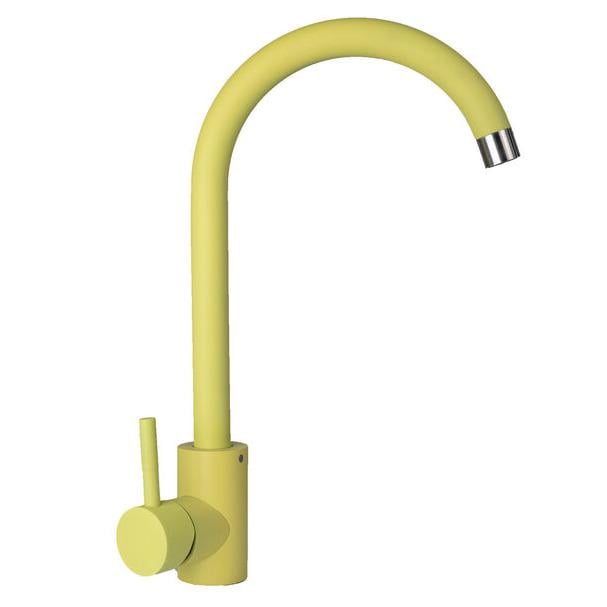 Смеситель для кухни Platinum Germece NА3008A PLS-A30005 однорычажный Желтый (151461)