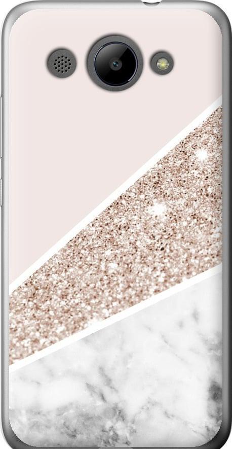 Чехол на Huawei Y3 2017 Пастельный мрамор (4342t-991-42517)