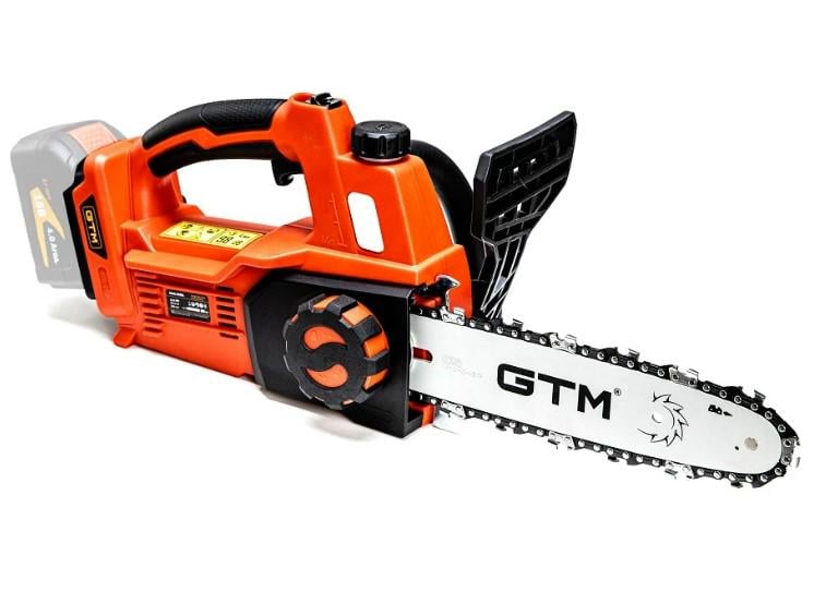 Акумуляторна ланцюгова пилка GTM CS18/250BL без акумулятора та зарядного пристрою (CS18/250BL) - фото 4 Акумуляторна ланцюгова пилка GTM CS18/250BL без акумулятора та зарядного пристрою (CS18/250BL) - фото 4