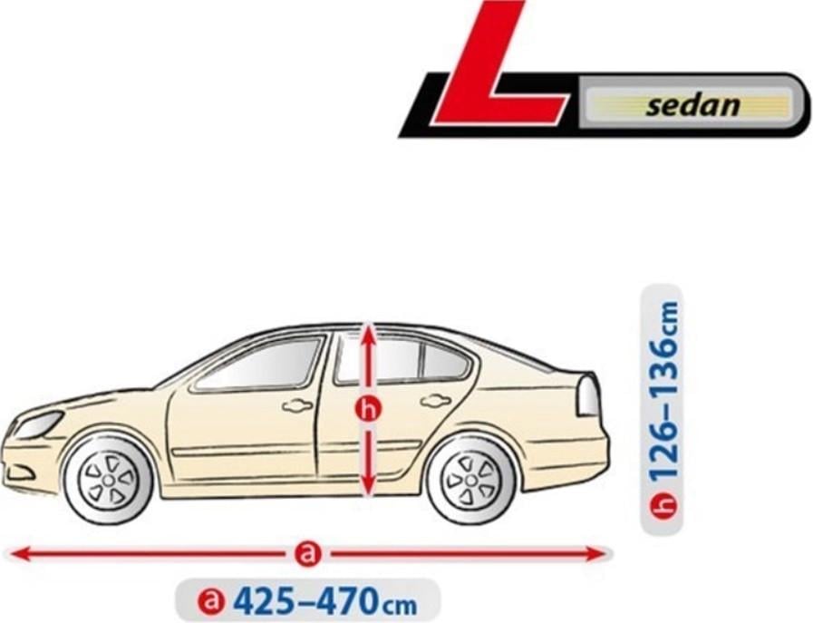 Тент-чохол на автомобіль Kegel Optimal Garage Sedan 483x178x120 см L - фото 2