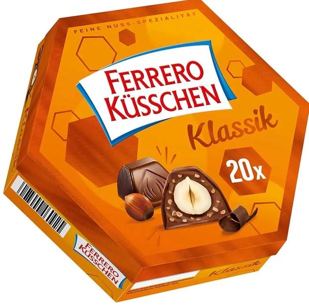 Цукерки з лісовим горіхом Ferrero Küsschen Klassik 178 g