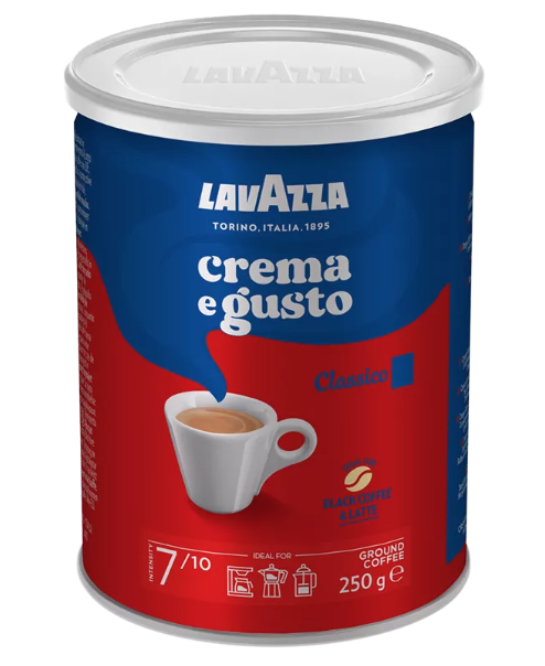 Кава мелена Lavazza Crema e Gusto 250 г (M1024)