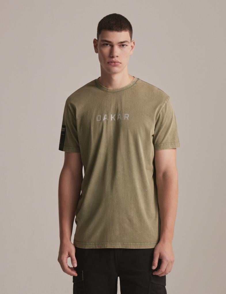Футболка чоловіча Diverse DKR WASH 01 XL Хакі (5902598934758)