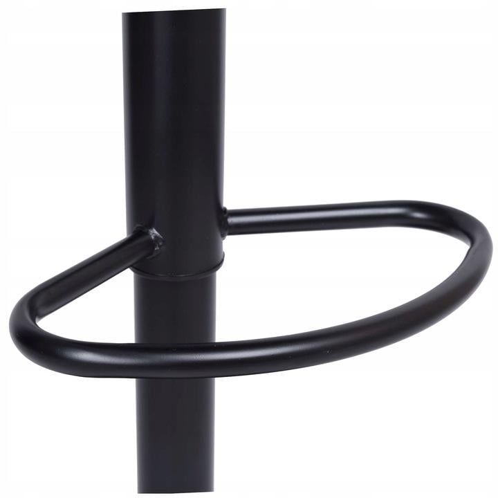 Барний стілець зі спинкою Bonro B-074 велюр з чорною основою Чорний - фото 6 Барний стілець зі спинкою Bonro B-074 велюр з чорною основою Чорний - фото 6