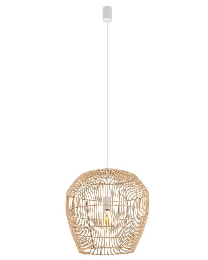 Подвесной светильник Nowodvorski 11163 Haiti S E27 1x25W IP20 Вeige (15414906)