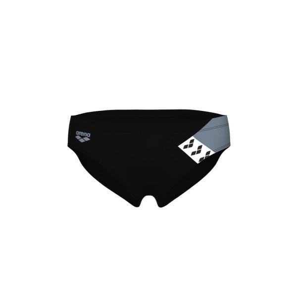 Плавки-слипы для мужчин Arena STRIPE SWIM BRIEFS р. 85 Черный/Серый (007929-550 85)