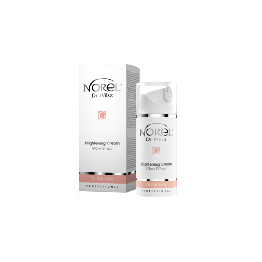 Крем освітлюючий з ефектом сяйва Norel Glow Skin Brightening Cream Glow Effect 100 мл (0105)