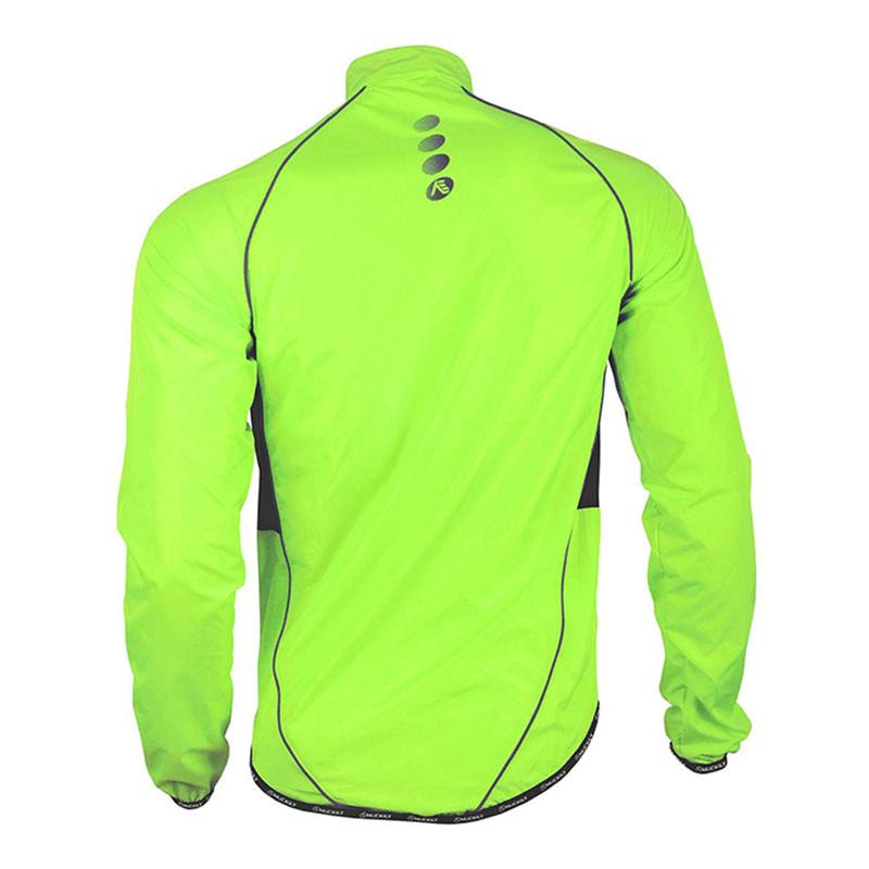 Вітровка велосипедна Nuckily MJ004 Fluorescent Green S куртка осінь весна - фото 2