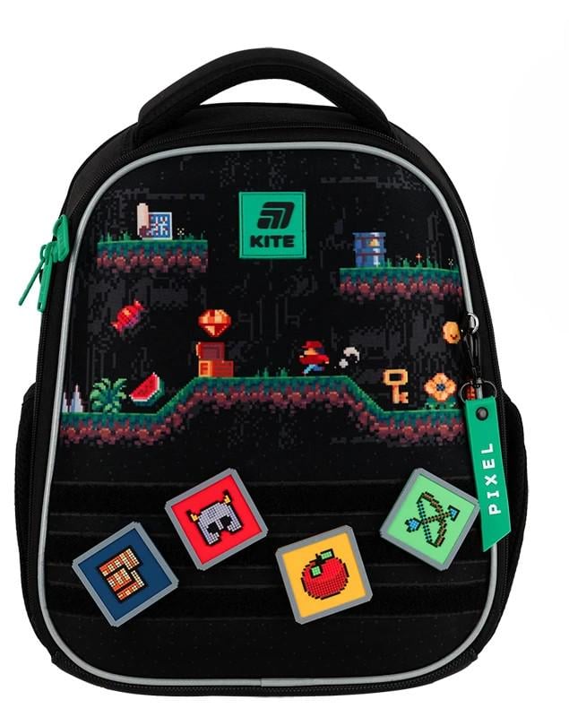 Рюкзак школьный Pixel Game каркасный (K25-555S-4)