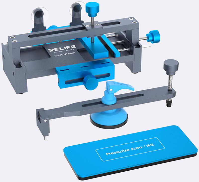 Держатель платформа Relife RL-601P Max для ремонта деформации рамки/удаления дисплея/задней крышки Держатель платформа Relife RL-601P Max для ремонта деформации рамки/удаления дисплея/задней крышки