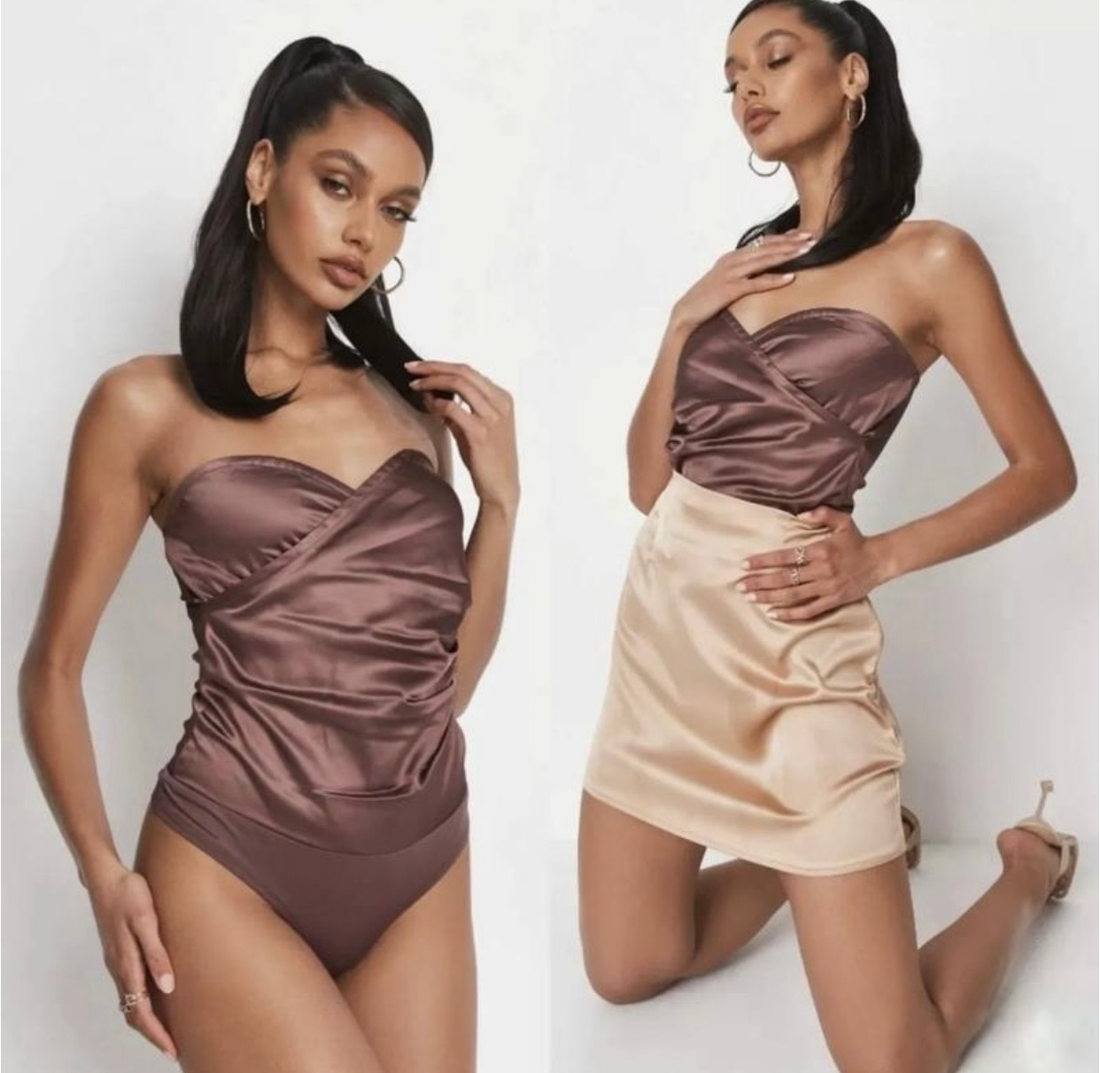 Боді Missguided 96 M Коричневий (96) - фото 6