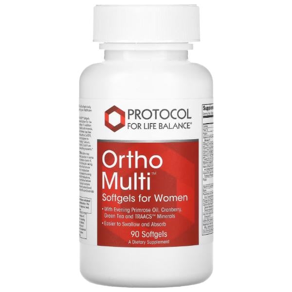 Витаминно-минеральный комплекс для женщин Protocol for Life Balance Ortho Multi For Women 90 Softgels (23712950) Витаминно-минеральный комплекс для женщин Protocol for Life Balance Ortho Multi For Women 90 Softgels (23712950)