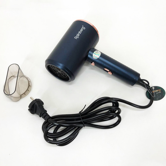 Фен для сушіння волосся Rainberg RB-2212 8800 Вт Синій (GR-04609)