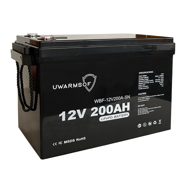 Акумулятор для ДБЖ UWarmsof тяговий 12V 200 Аh (22841533) - фото 2