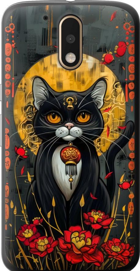 Чехол на Motorola MOTO G4 China Cat (6134u-511-42517)