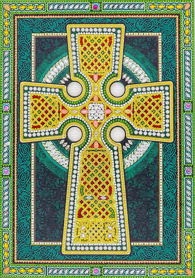 Алмазная мозаика Emerald Craft Икона крест господень 30x40 см (22818)