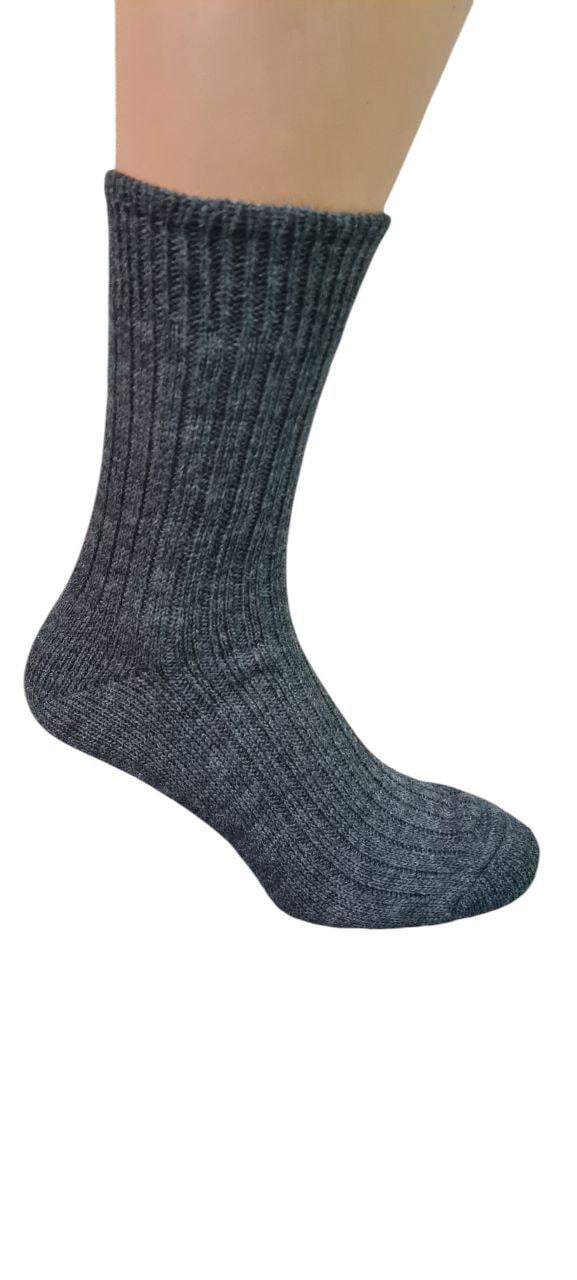 Шкарпетки вовна термо SS р. 42-45 6 п/уп. Темно-сірий - фото 1