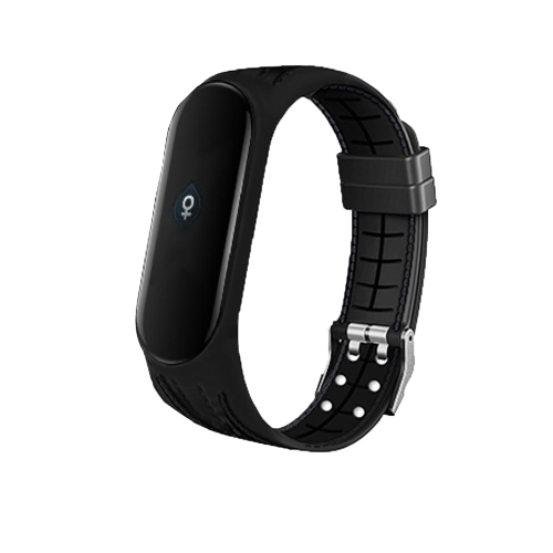 Ремінець Lattice Style BeCover для Xiaomi Mi Smart Band 5/Mi Smart Band 6 Black (705158)