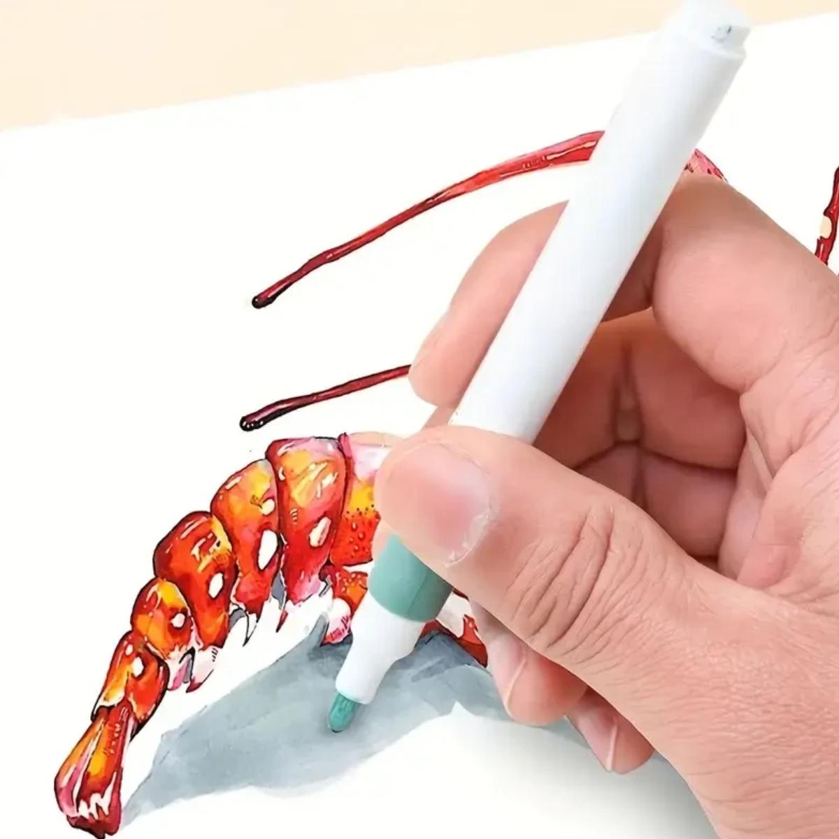 Набор акриловых маркеров Yulin Acrylic Marker 24 шт. (Y-04-24) - фото 4 Набор акриловых маркеров Yulin Acrylic Marker 24 шт. (Y-04-24) - фото 4