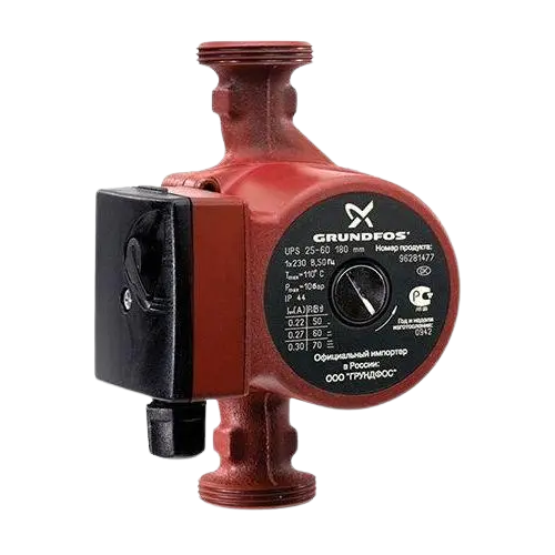 Насос циркуляційний Grundfos UPS 25-60 18 0 мм (28414732) Насос циркуляційний Grundfos UPS 25-60 18 0 мм (28414732)