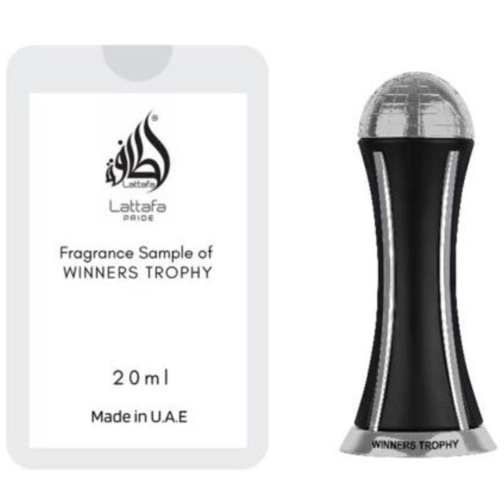 Вода парфумована унісекс Lattafa Pride Winners Trophy Silver пробник 20 мл (2038427086) Вода парфумована унісекс Lattafa Pride Winners Trophy Silver пробник 20 мл (2038427086)