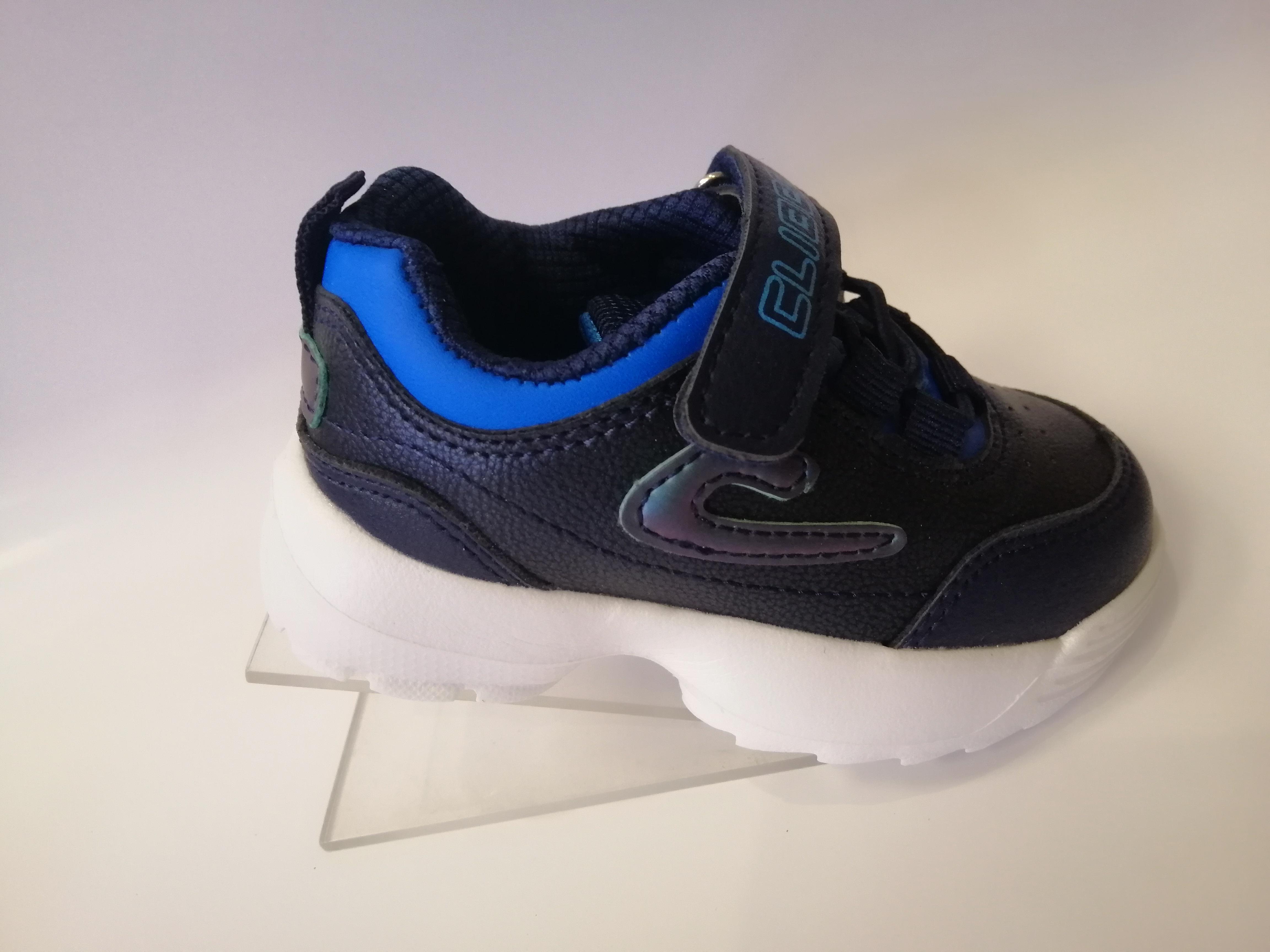 Кроссовки для мальчика Clibee р. 23 14 см Синий (929 F bl/bl)