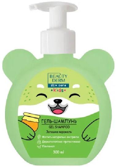 Гель-шампунь Beautyderm Kids с ароматом Карамели дозатор 300 мл (10422787)