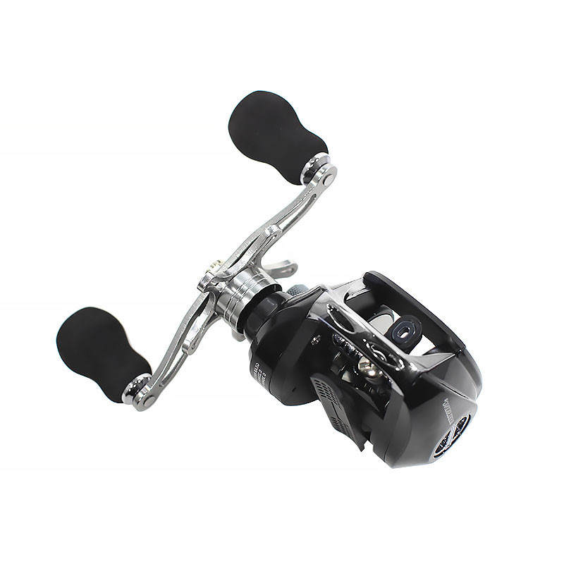 Катушка мультипликаторная рыболовная Reelsking KK 200 Right Black