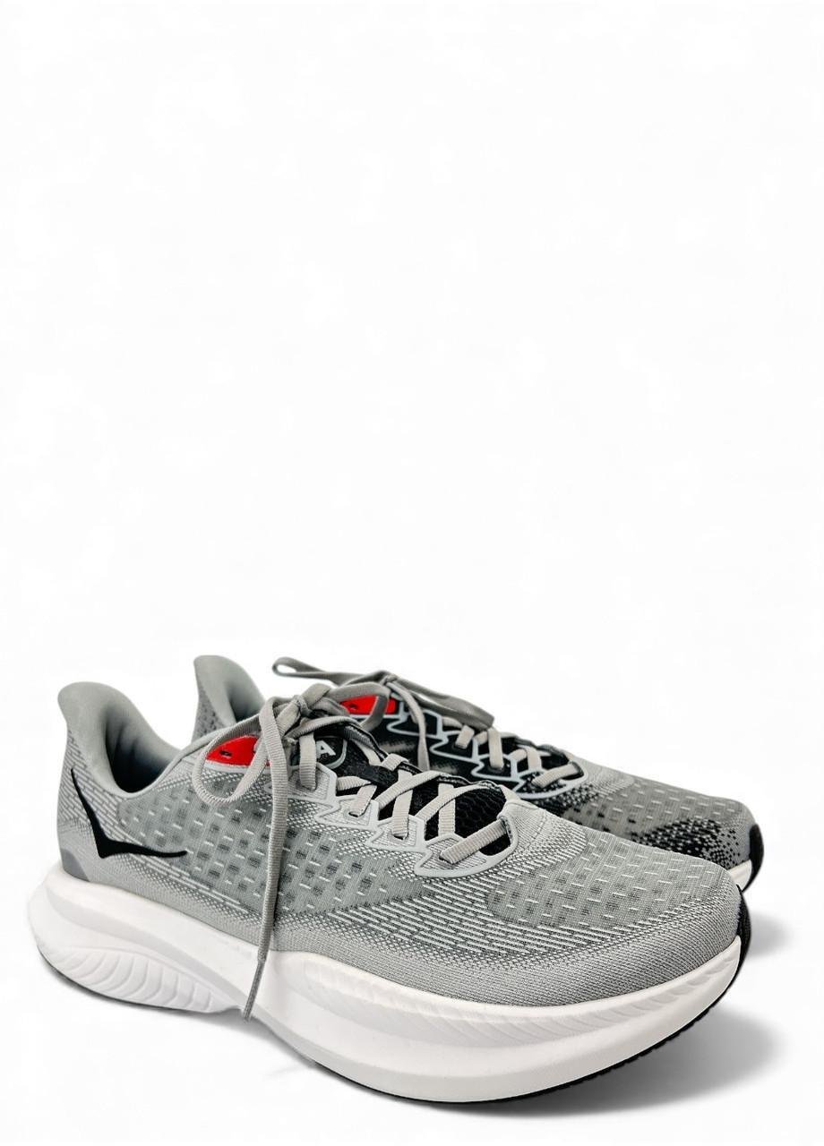 Кроссовки мужские Hoka One One Mach 6 LA 1164032 SRYB р. 46 29,5 см Серый (30644547)