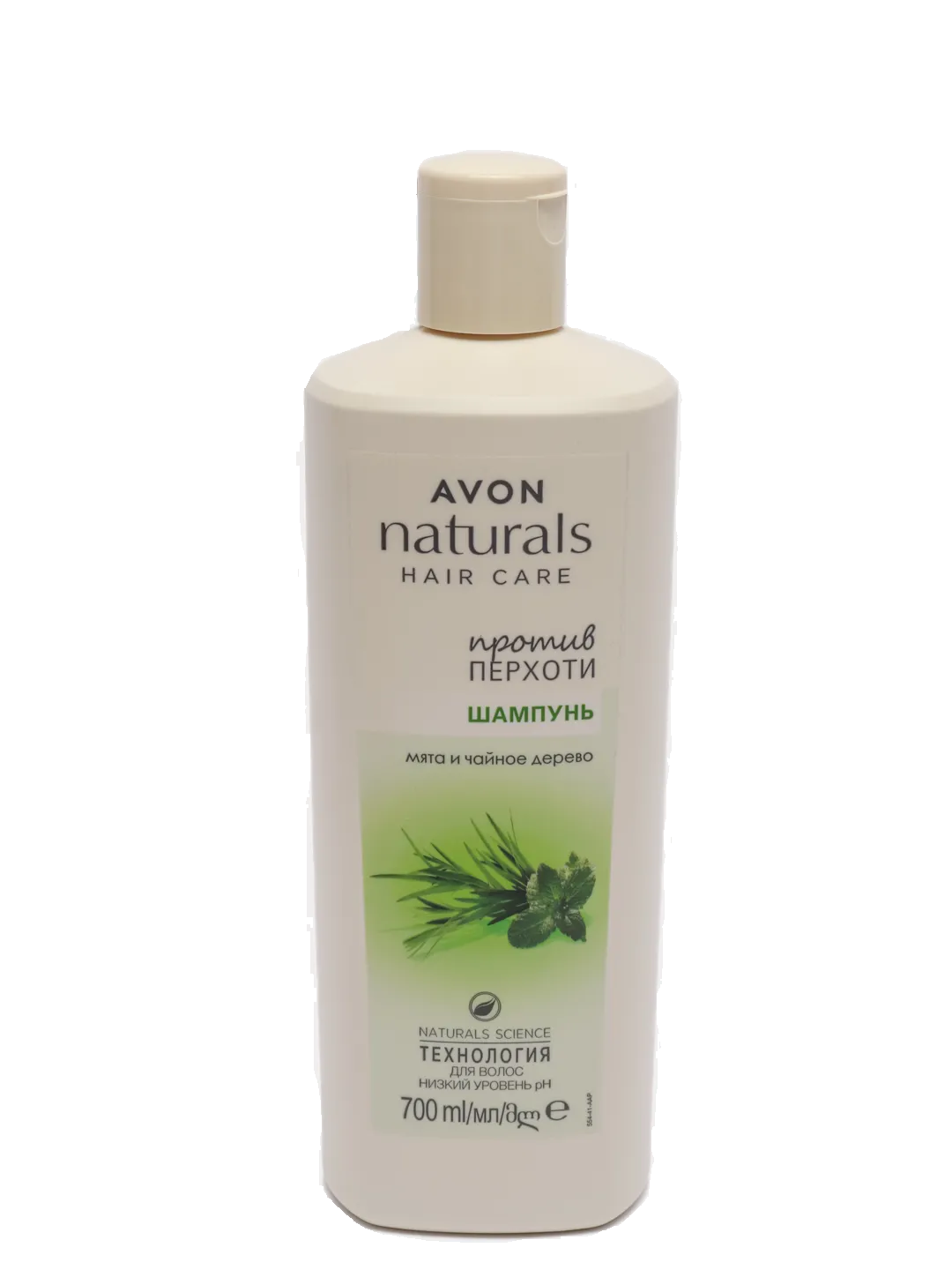 Шампунь проти лупи Avon Naturals Hair Care М'ята та чайне дерево 700 мл (AV30212) - фото 1