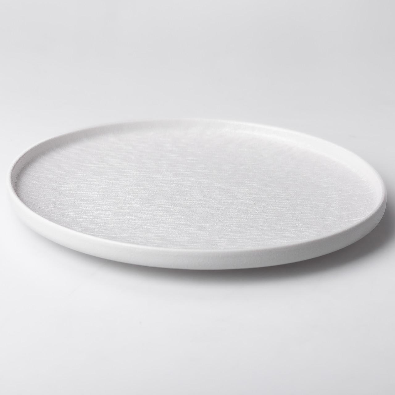 Тарілка плоска керамічна 25 см Білий (5400) - фото 4 Тарілка плоска керамічна 25 см Білий (5400) - фото 4