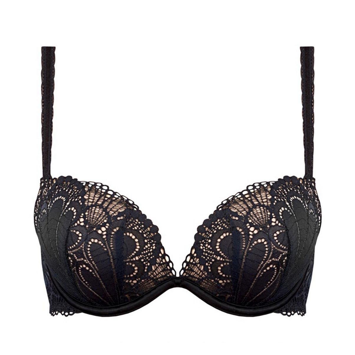 Бюстгальтер пуш-ап Wonderbra Refined Glamour A75 001 Black