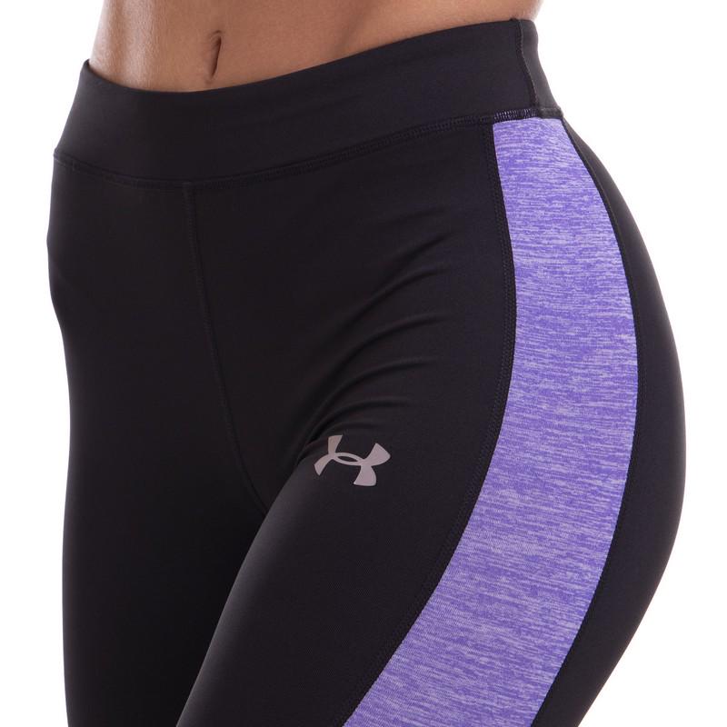 Лосины спортивные женские короткие 3/4 UAR E304 M Черно-фиолетовый (E304_Черный-фиолетовый_M) - фото 3 Лосины спортивные женские короткие 3/4 UAR E304 M Черно-фиолетовый (E304_Черный-фиолетовый_M) - фото 3