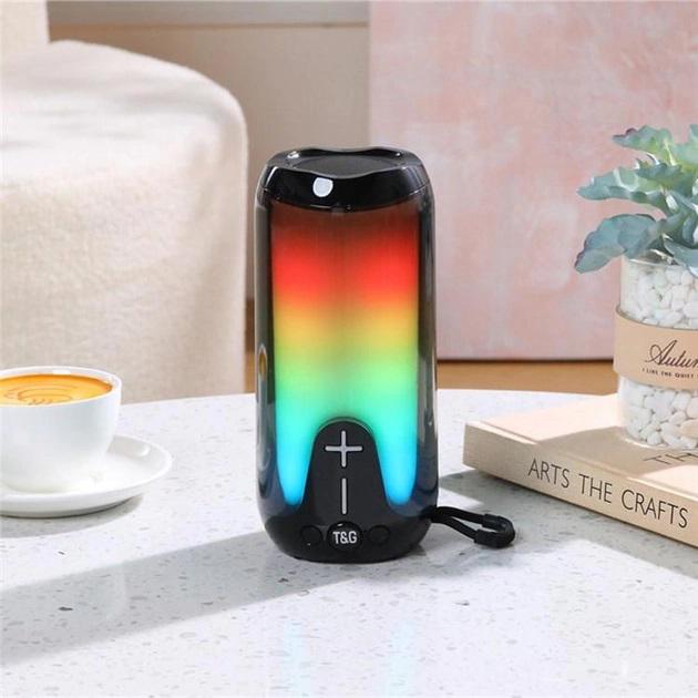 Колонка RGB аккумуляторная колонка для музыки Черный (TG651) - фото 6 Колонка RGB аккумуляторная колонка для музыки Черный (TG651) - фото 6