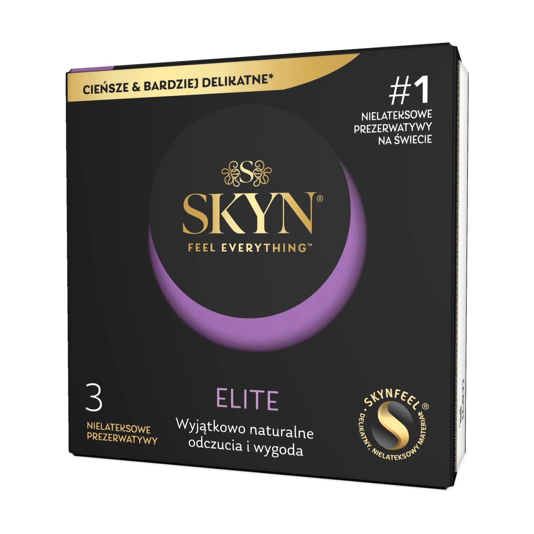 Презервативы-премиум безлатексные SKYN Elite ультратонкие 3 шт. (5011831097928)