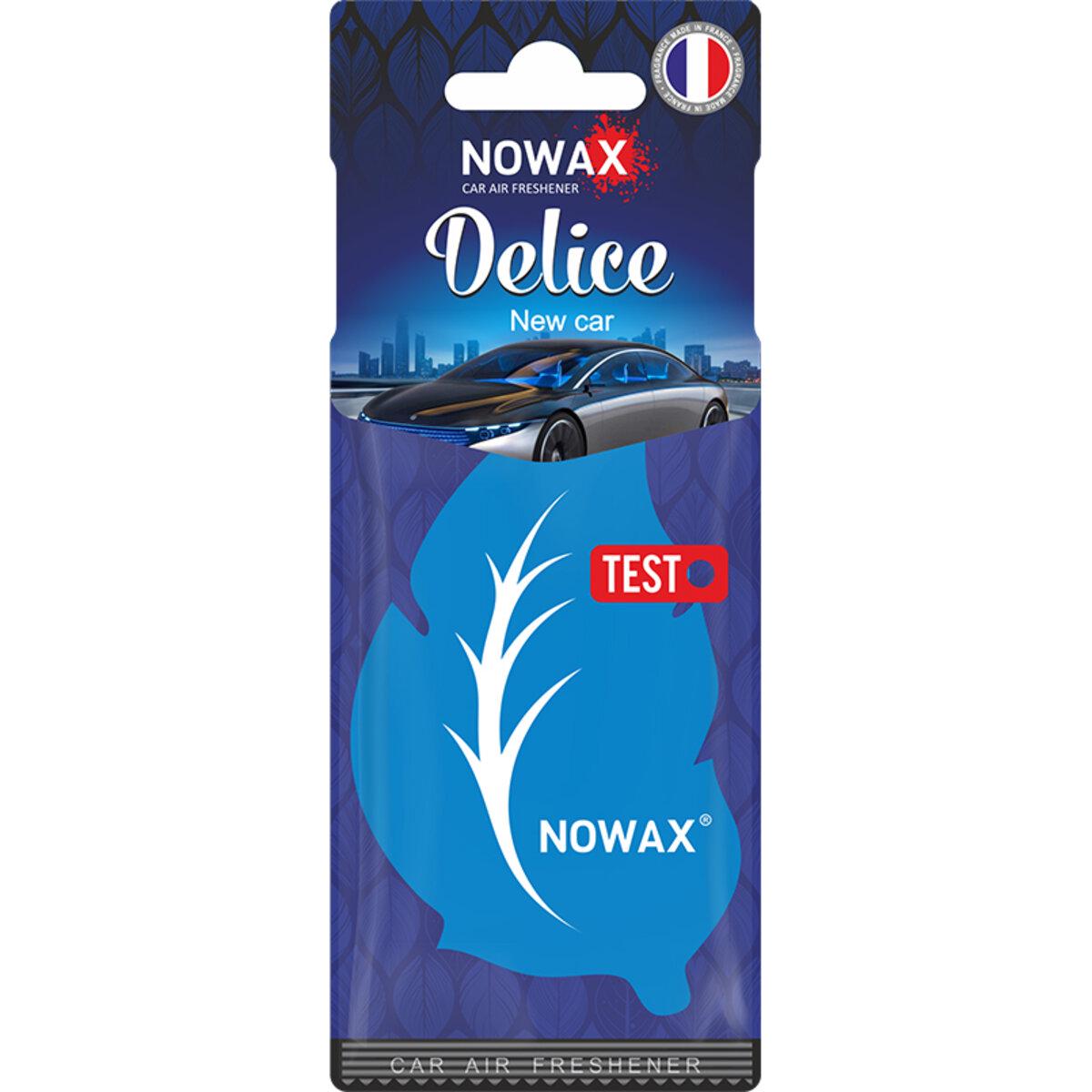 Ароматизатор повітря целюлозний Nowax серія Delice Car (2391)