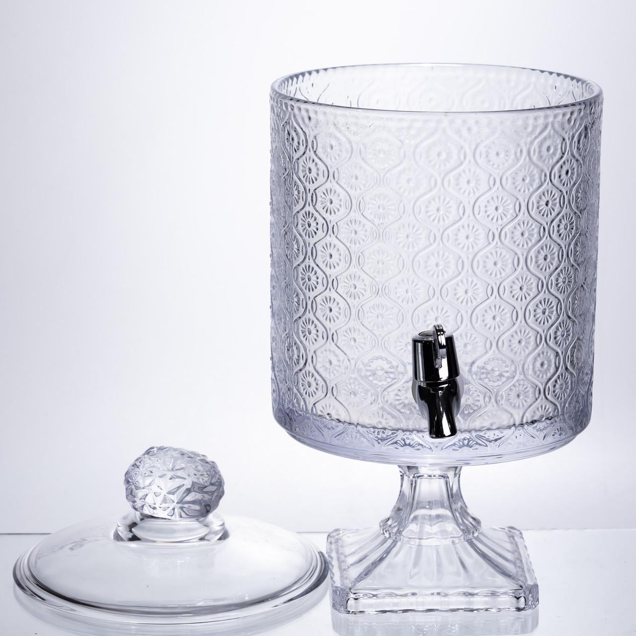 Лимонадница Lace с прозрачным краном 4,5 л (HP-19-287)