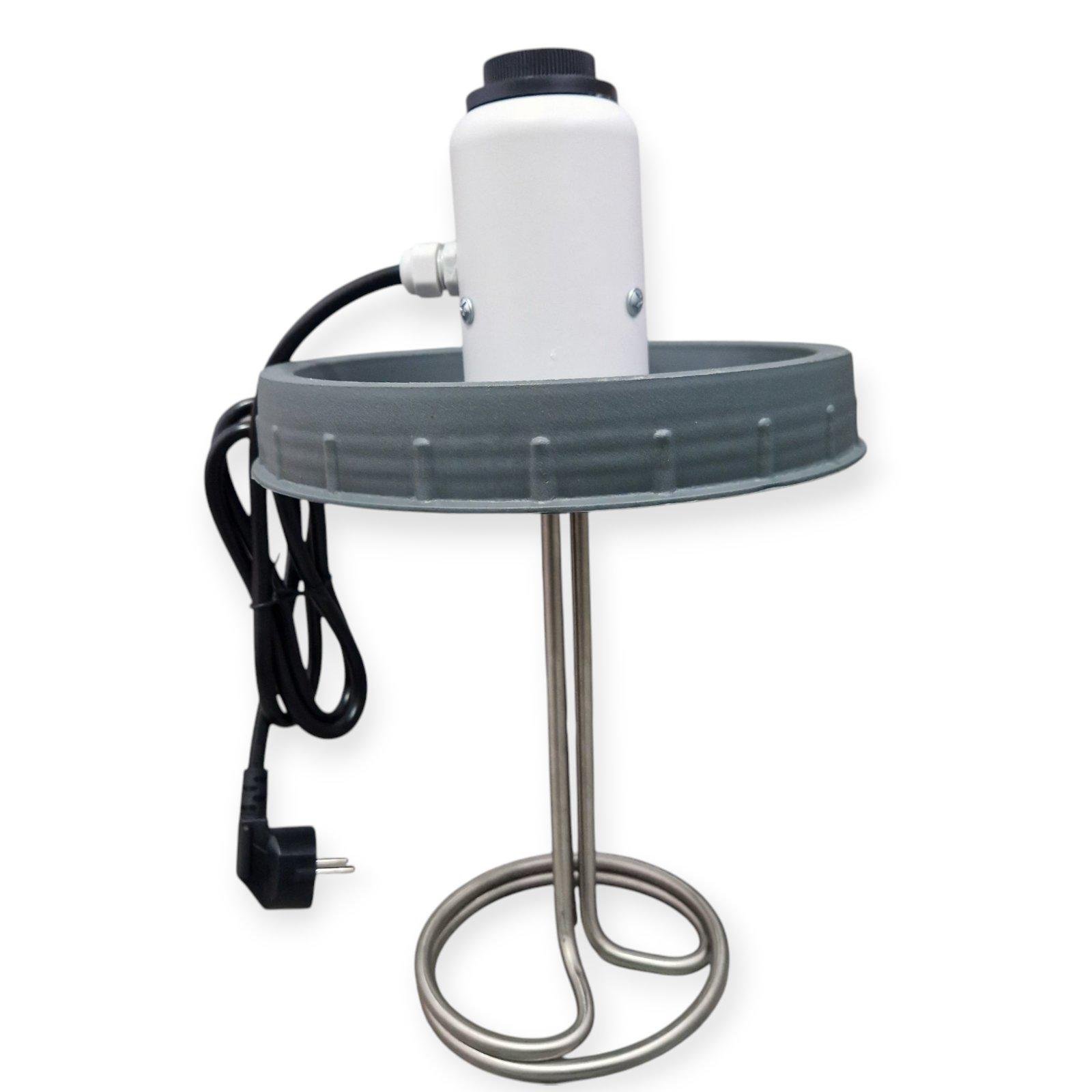 ТЭН для летнего душа крышка с подогревом и терморегулятором 100/150/200/250 л 2 кВт (25354561)