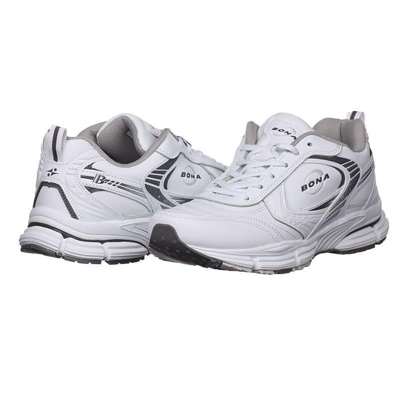 Кросівки чоловічі Bona 962A шкіряні р. 46 Білий (20251)
